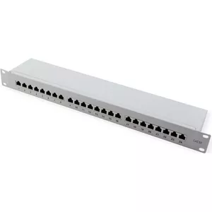 Patch panel VALUE 19" 24-port shielded, model 26.99.0365, for structured cabling