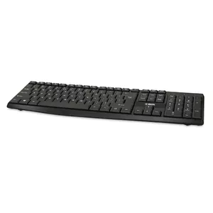 Wired USB keyboard IBOX Eris IKC2010B — full-size 105-key, USB, water resistant, black