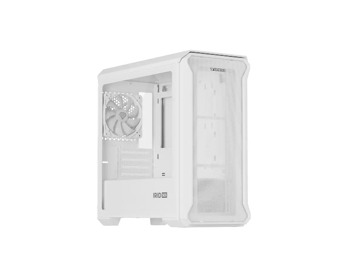 GENESIS Irid 503 ARGB Lite Корпус для ПК Mini Tower Белый Photo 3