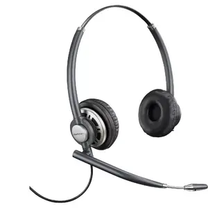 Headset HP POLY EncorePro 720 Binaural wired, Quick Disconnect, 80–20000 Hz, 0.89 m cable, black