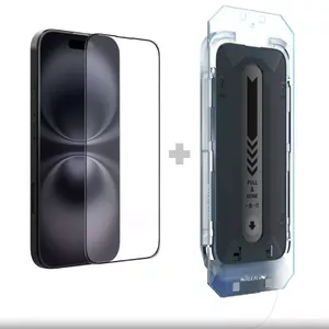 Tempered glass screen protector Nillkin CP+PRO for iPhone 16 Plus, full cover, 6902048287792