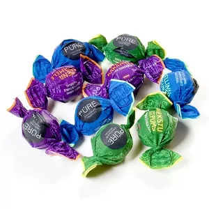 Коробка шоколадных трюфелей Pure Chocolate PURE 1 кг — ассорти: карамель, фундук, печенье, черника, йогурт