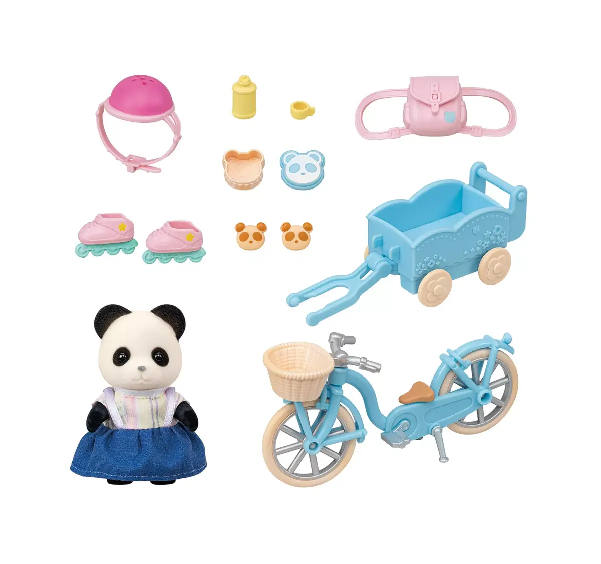 Набор для катания и скейтборда Sylvanian Families Девочка Панда Photo 3