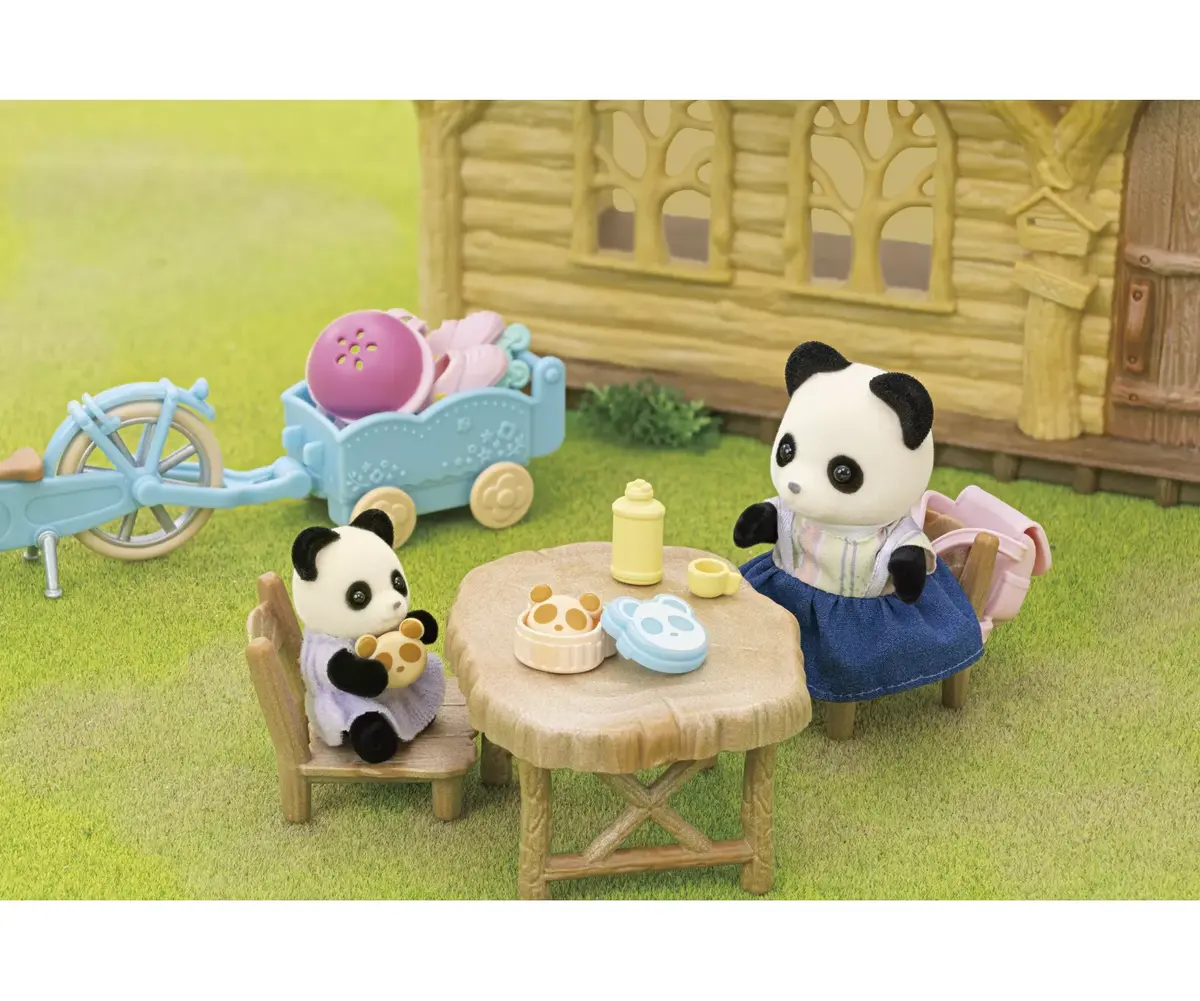 Набор для катания и скейтборда Sylvanian Families Девочка Панда Photo 8