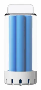 Rezerves cieto grīdas tīrīšanas uzgaļi Ecovacs DEEBOT N30 PRO OMNI — komplekts 6 gab. — zili/balti