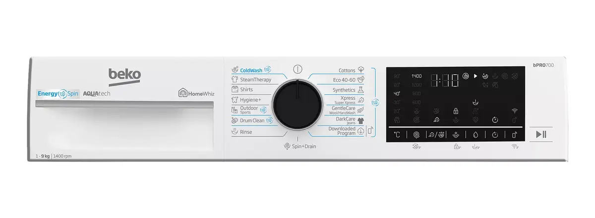 BEKO bPRO 700 B7WFU69418WB ES стиральная машина Photo 6