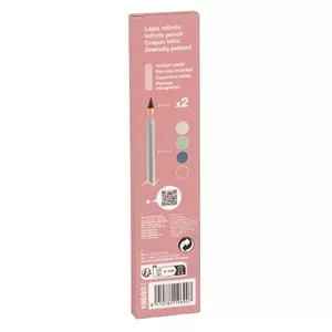 Pencil Apli INFINITE HB pink color model 200-15423 — HB graphite, pink finish