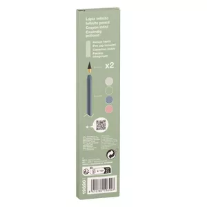 Pencil Apli INFINITE HB green — wooden graphite pencil HB, green barrel