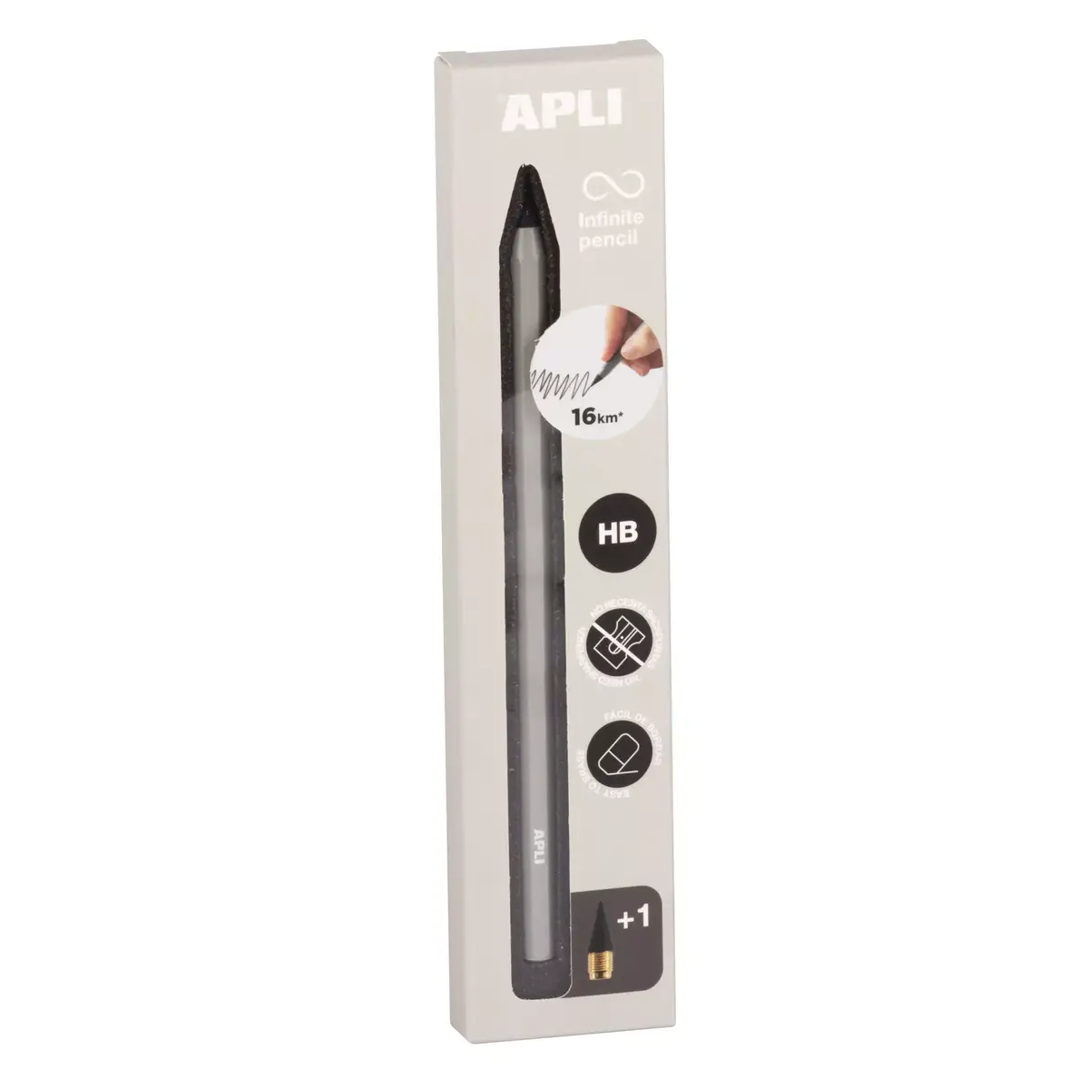 Zīmulis Apli INFINITE HB Grey Photo 4