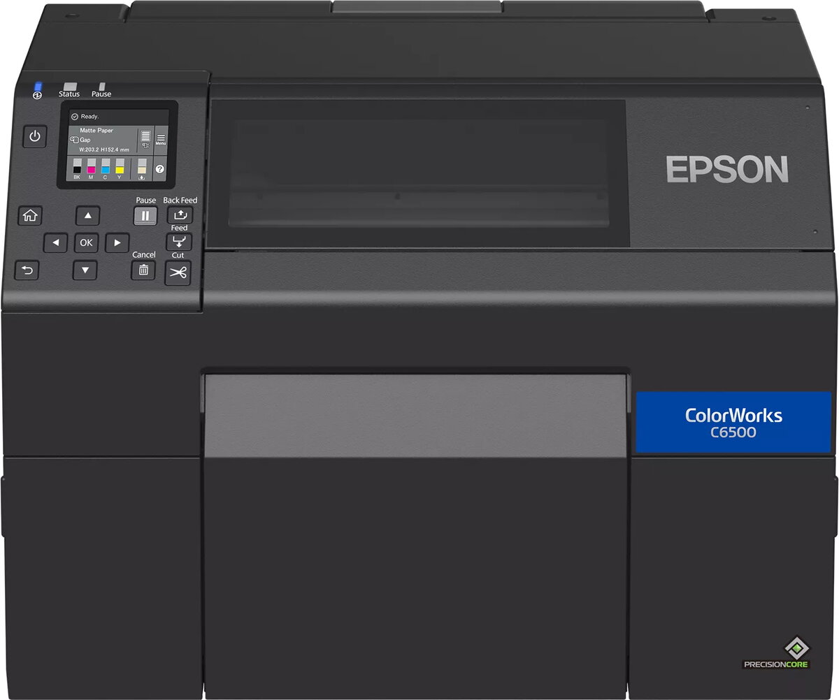Etiķešu printeris Epson ColorWorks CW-C6500AE Inkjet