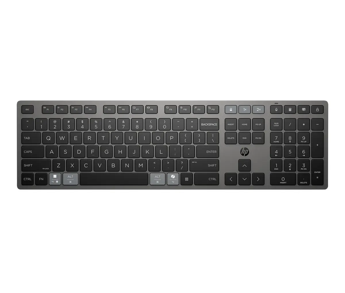 Bezvadu tastatūra HP 725 Multi-Device uzlādējama