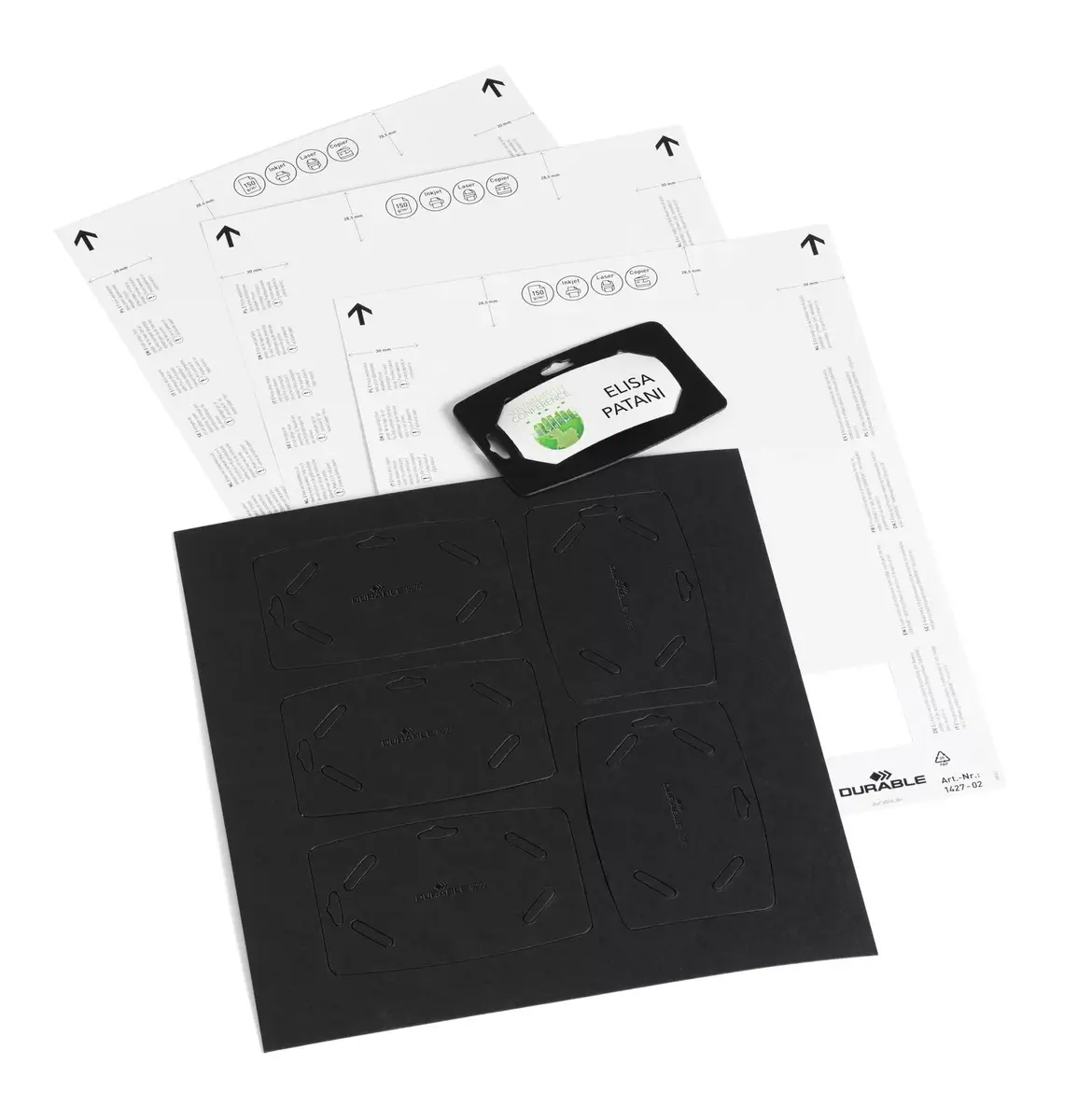 Держатель для бейджа Durable 827201 Photo 3
