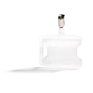 Badge holder Durable 896219 Polypropylene PP Landscape Portrait