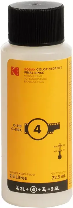 Kodak Color Negative C-41 2.5L ķīmijas komplekts Photo 5