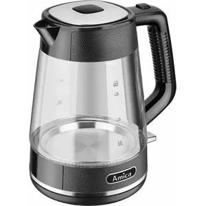 Electric kettle Amica 1.7L 2200W black