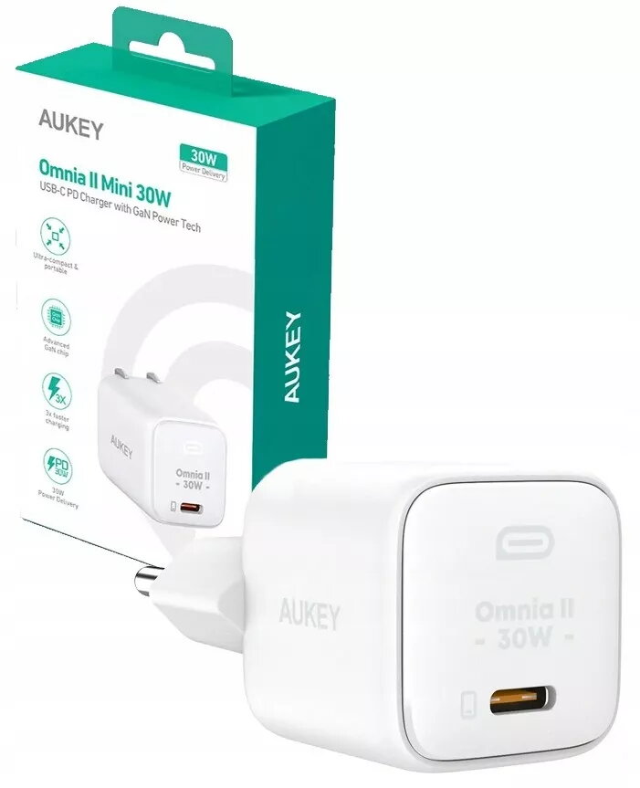 Sienas lādētājs Aukey PA-B1L 30W 5A