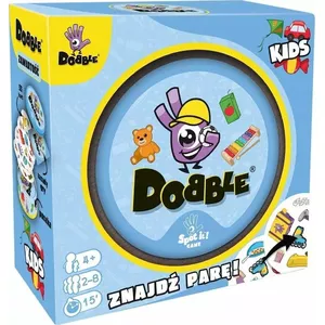 Kāršu spēle Rebel Dobble Kids (Eco) — bērnu atbilstošo simbolu spēle, kompakta kāršu kopa