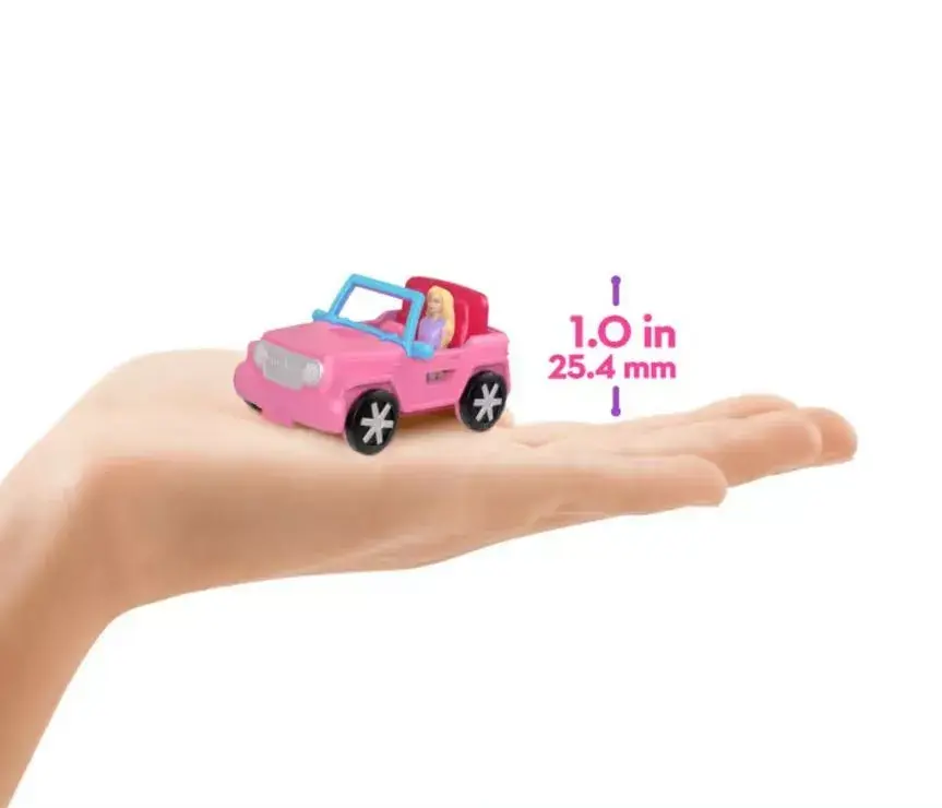 MATTEL Barbie Mini BarbieLand lelle un transportlīdzeklis Photo 4