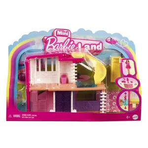 Lelle komplekts MATTEL Barbie Mini BarbieLand ar aksesuāriem, plastmasa, dažādas krāsas, ieteicamais vecums 4+