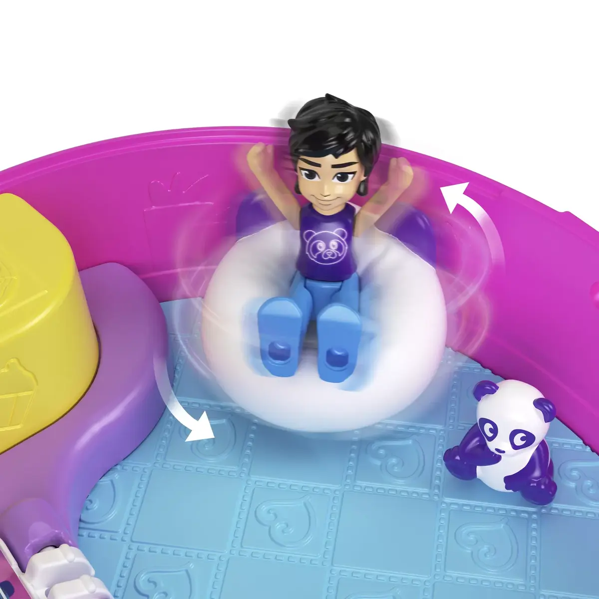 Doll playset Mattel Polly Pocket Bubble Tea Panda Photo 6