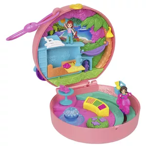 Doll playset MATTEL Polly Pocket ADVENTURE MOPED Compact Foldable