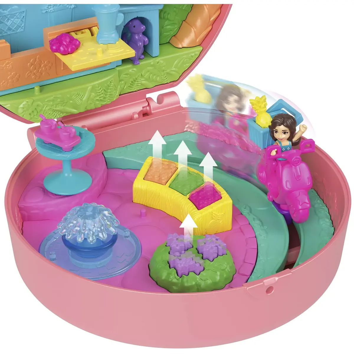 Doll playset MATTEL Polly Pocket ADVENTURE MOPED Photo 3