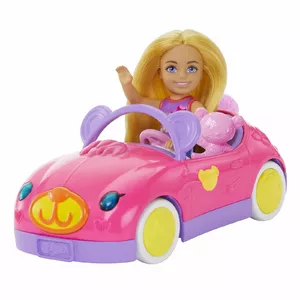 Barbie Chelsea transportlīdzeklis MATTEL HXN05 modes lelle daudzkrāsaina