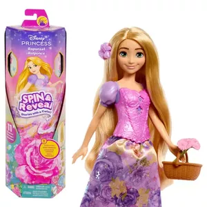 Modes lelle Mattel Disney Princess SPIN & REVEAL Rapunzel 290 mm