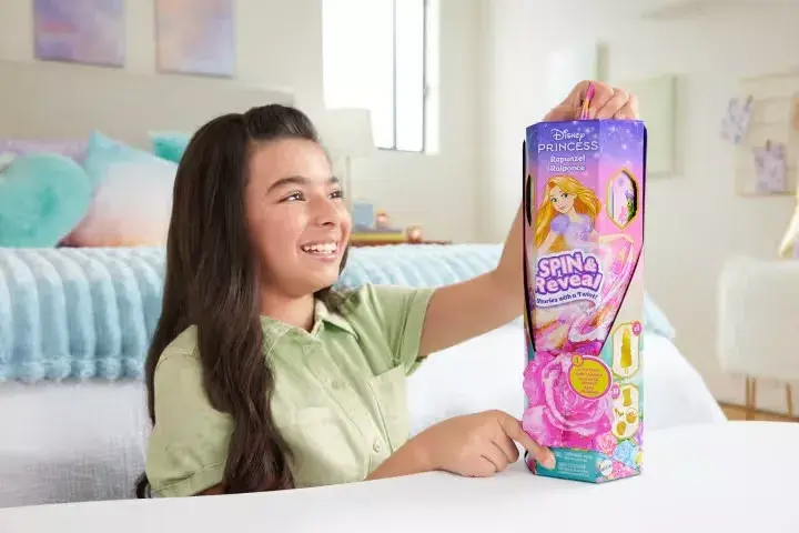 Modes lelle Mattel Disney Princess SPIN & REVEAL Rapunzel Photo 4