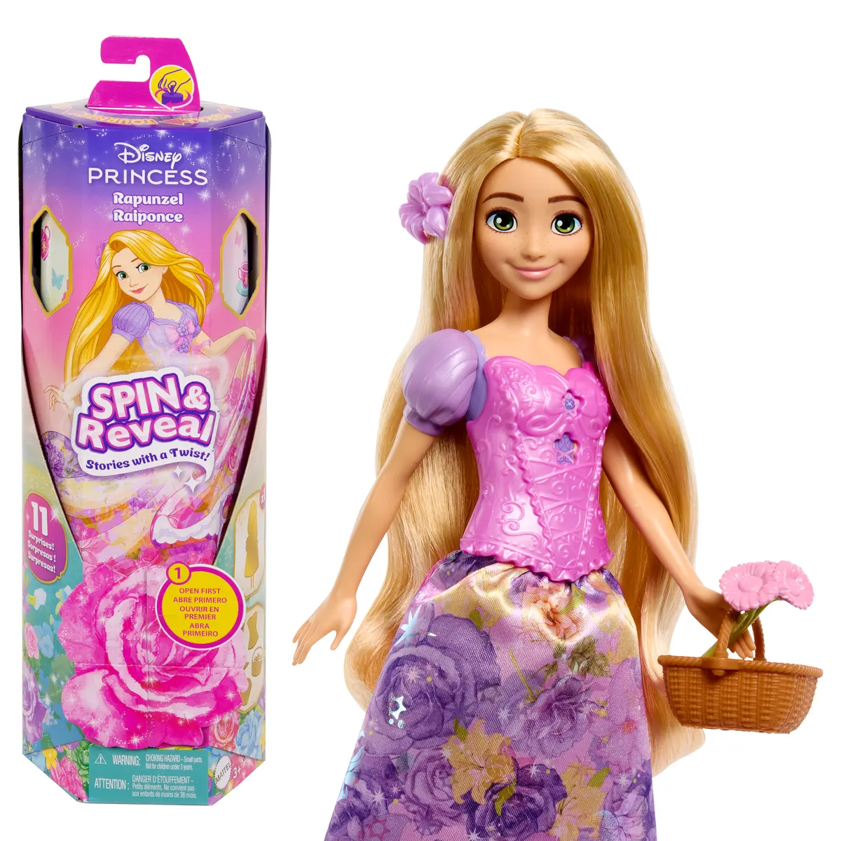 Modes lelle Mattel Disney Princess SPIN