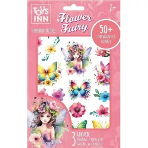 Временная татуировка Stnux Flower Fairy Bellisa 9308 — декоративный переводной рисунок