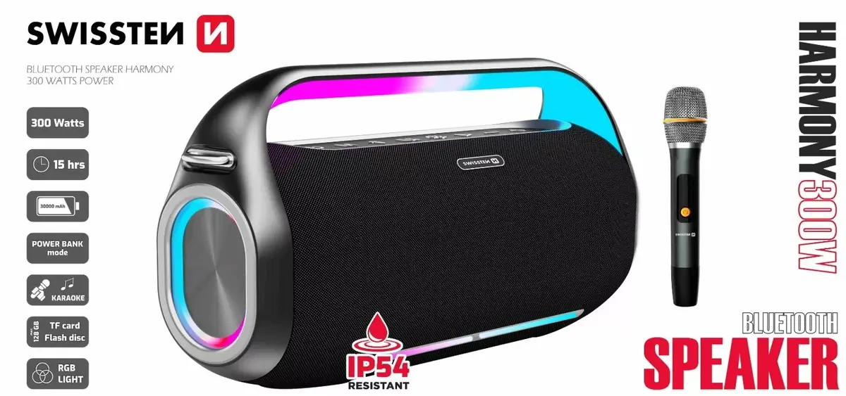 Portable Speaker Swissten Harmony 52109010 Photo 4
