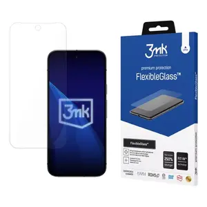 Защитное стекло 3MK Pixel 9A FlexibleGlass Прозрачное Антибактериальное Ударопрочное