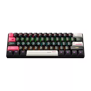 Wired Gaming Keyboard Onikuma G55 Black QWERTY — compact layout, multimedia keys