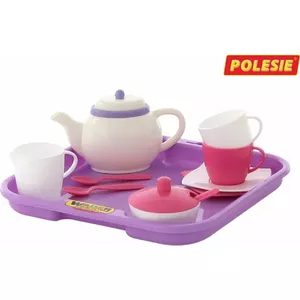 Набор посуды-игрушки Polesie Alisa — детская кухонная посуда в сетке
