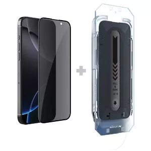 Защитное закалённое стекло Nillkin Guardian 0,25 мм для Apple iPhone 16 Pro — чёрное