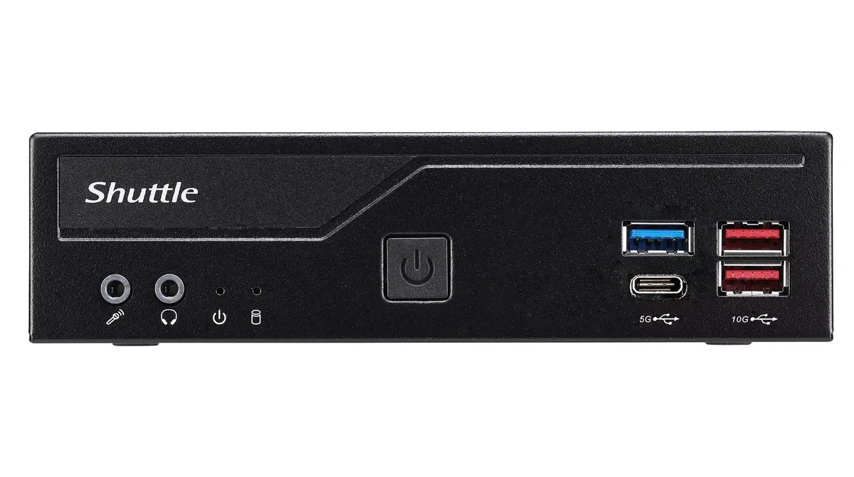 Shuttle Slim PC DH770 мини-ПК barebone Photo 2