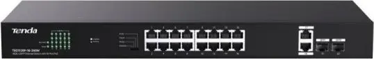 Гигабитный PoE-коммутатор Tenda TEG1120P-16-250W Photo 6