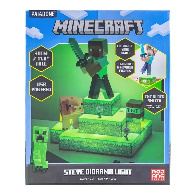 Paladone Minecraft Diorama atmosfēras gaisma USB Photo 8