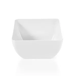 Bowl WAS 24×24×12.5 cm 5 L White Melamine