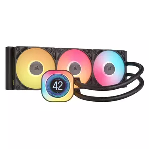 Air cooler Corsair iCUE LINK TITAN 240 RX LCD 12 cm Black 300-2100 RPM