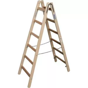 Стремянка Krause 170088, рабочая высота 3,25 м, вес 8,5 кг