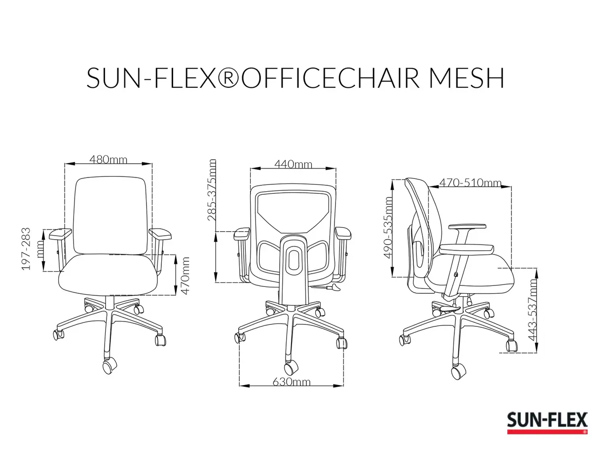 Офисное кресло SUNFLEX SUN-FLEX OFFICECHAIR MESH Photo 4