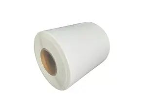Thermal labels BESTPAK 100 x 150 mm perforated sheet, 500 pcs, HotMelt adhesive, white