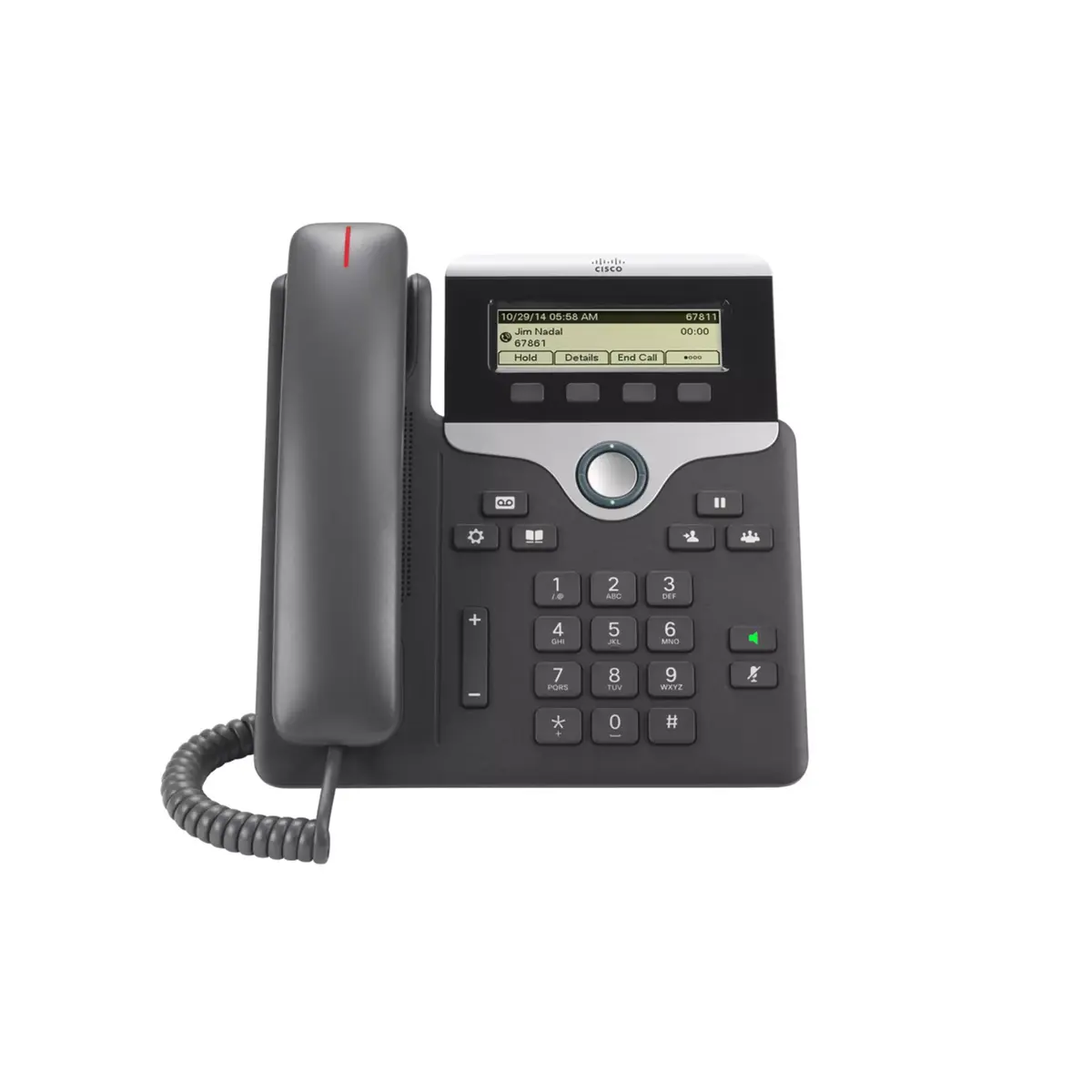 Cisco IP Phone 7811 — 3,2" монохромный, 1 линия Photo 2