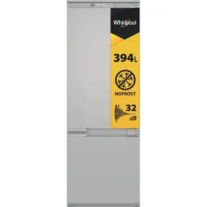 Whirlpool WH SP70 T262 P Built-in Fridge Freezer 394 L Grey No Frost 32 dB Energy Class D