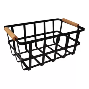 Storage basket KETLER Ellis — 35.5×22.8×16 cm, black
