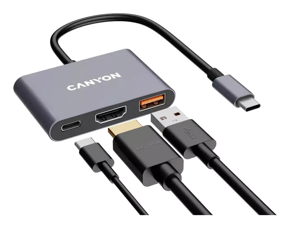Canyon DS-4 USB Type-C Хаб Photo 5