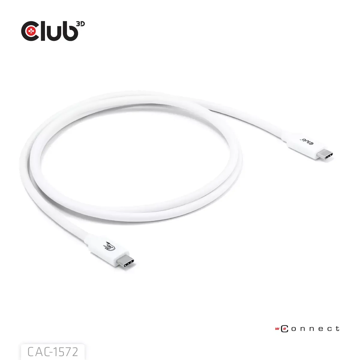 CLUB3D CAC-1572 USB Type‑C кабель 80 Гбит/с 240 Вт Photo 6