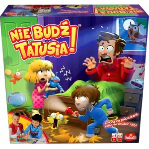 Настольная игра Goliath Dont Wake Daddy 3D (Nie budź Tatusia) — семейная игра на ловкость